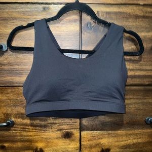 Black Sports Bra